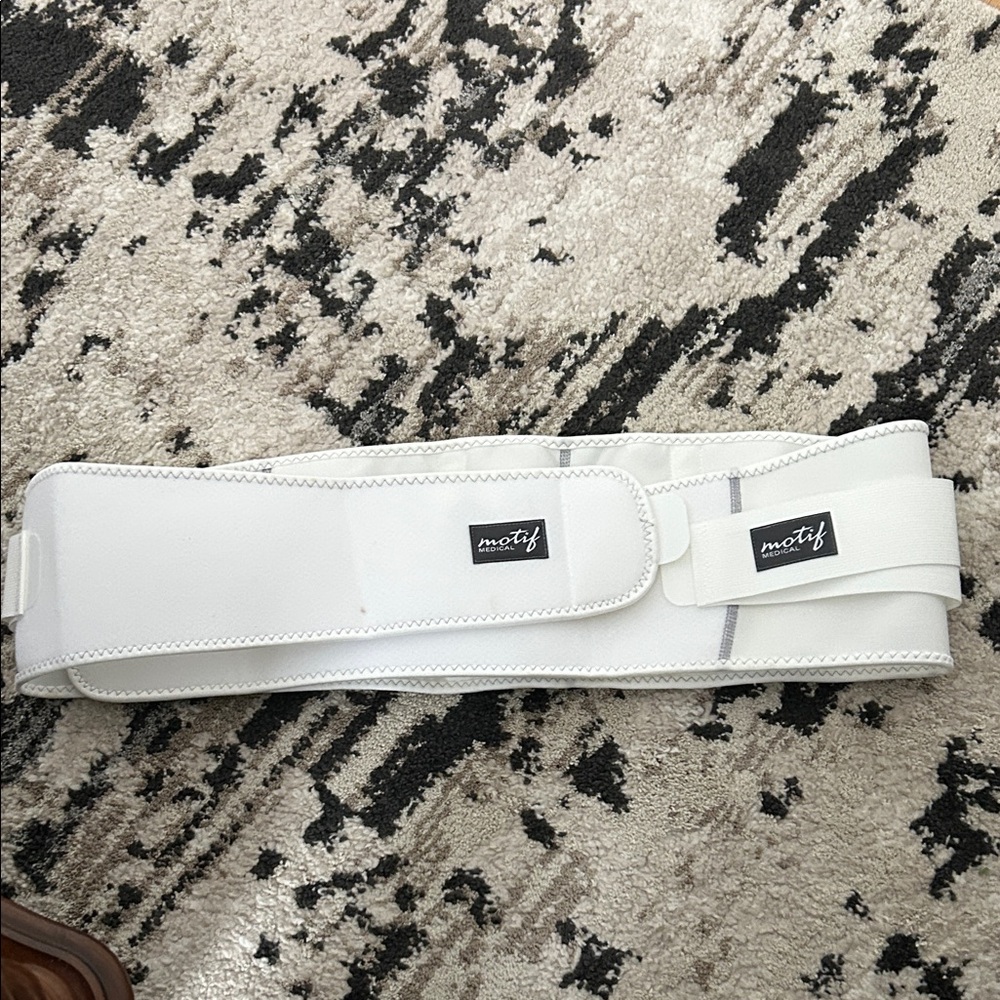 Pregnancy support belt.